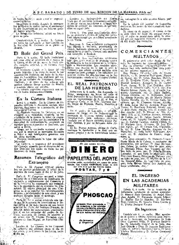 ABC MADRID 07-06-1924 página 24