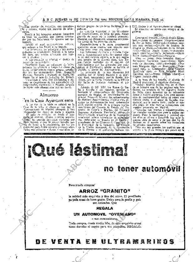 ABC MADRID 12-06-1924 página 10
