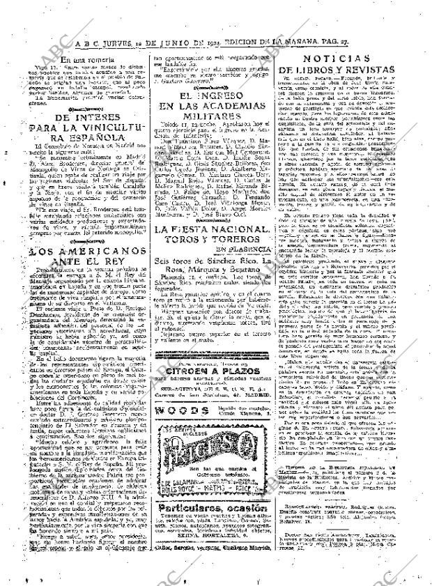 ABC MADRID 12-06-1924 página 27