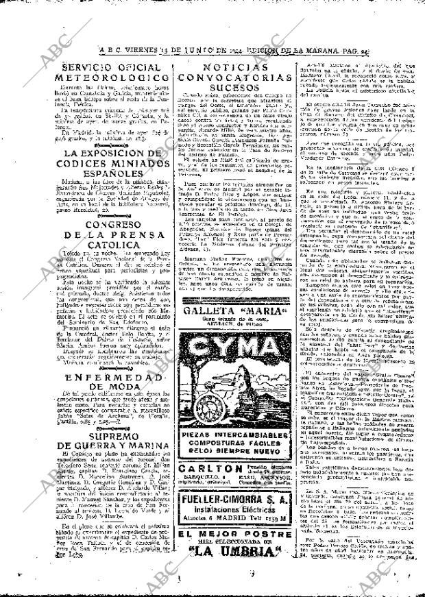 ABC MADRID 13-06-1924 página 24