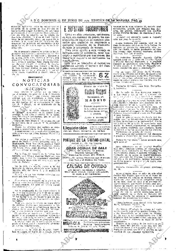 ABC MADRID 15-06-1924 página 33