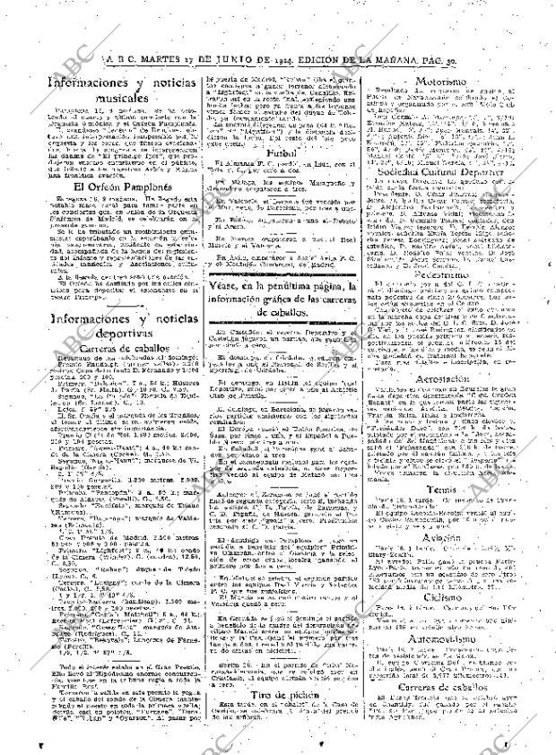 ABC MADRID 17-06-1924 página 30