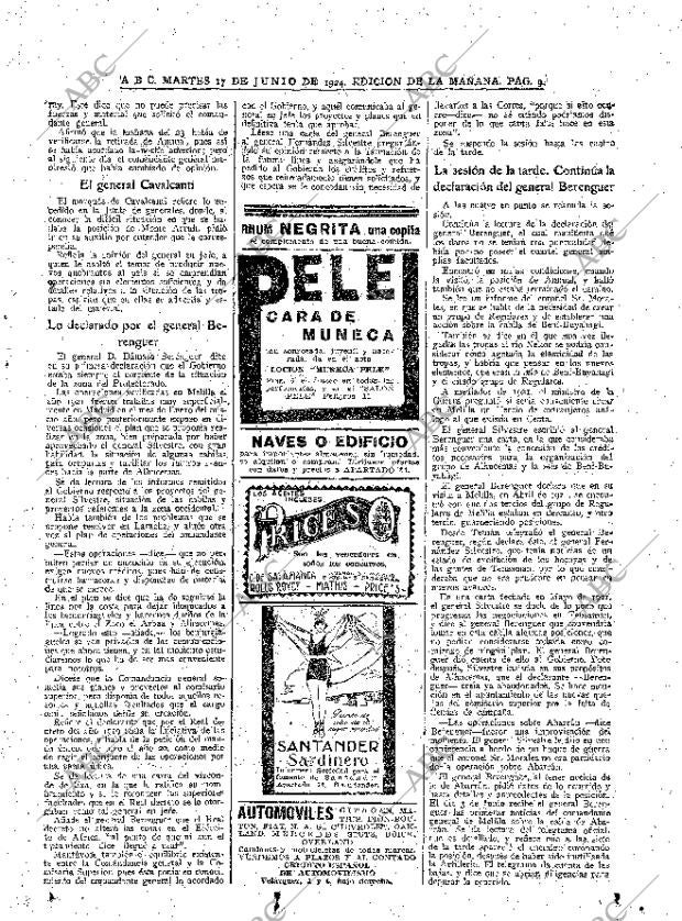 ABC MADRID 17-06-1924 página 9