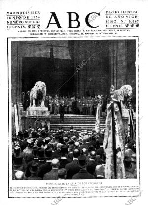 ABC MADRID 20-06-1924 página 1