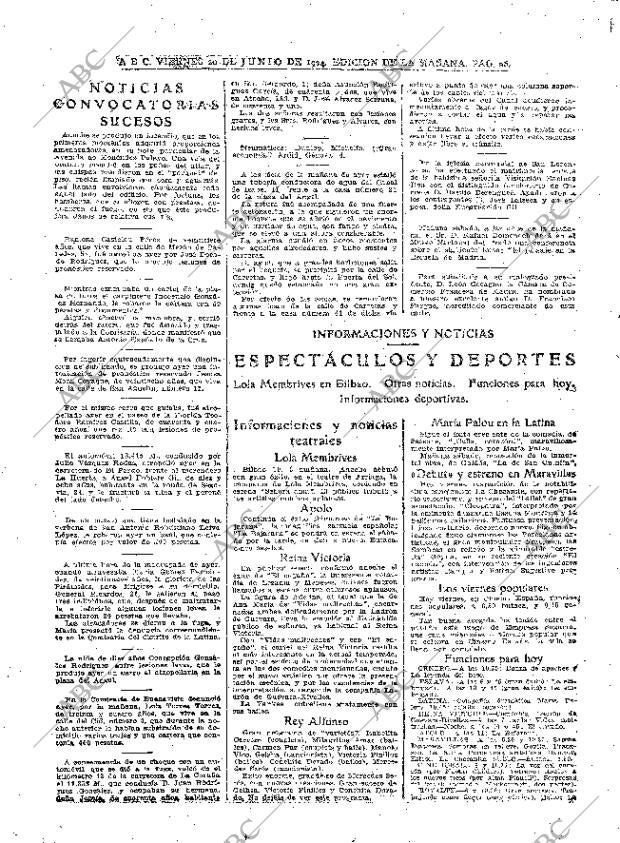 ABC MADRID 20-06-1924 página 26