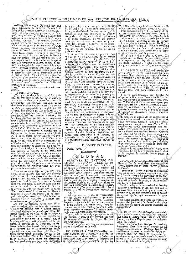 ABC MADRID 20-06-1924 página 9