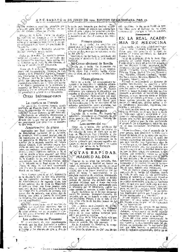 ABC MADRID 21-06-1924 página 17