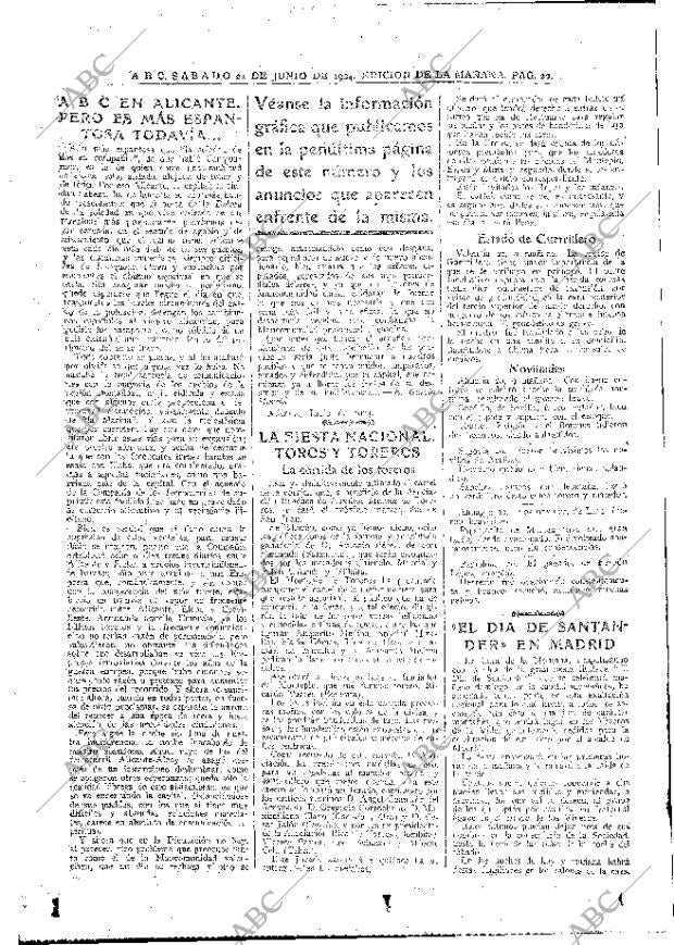 ABC MADRID 21-06-1924 página 20