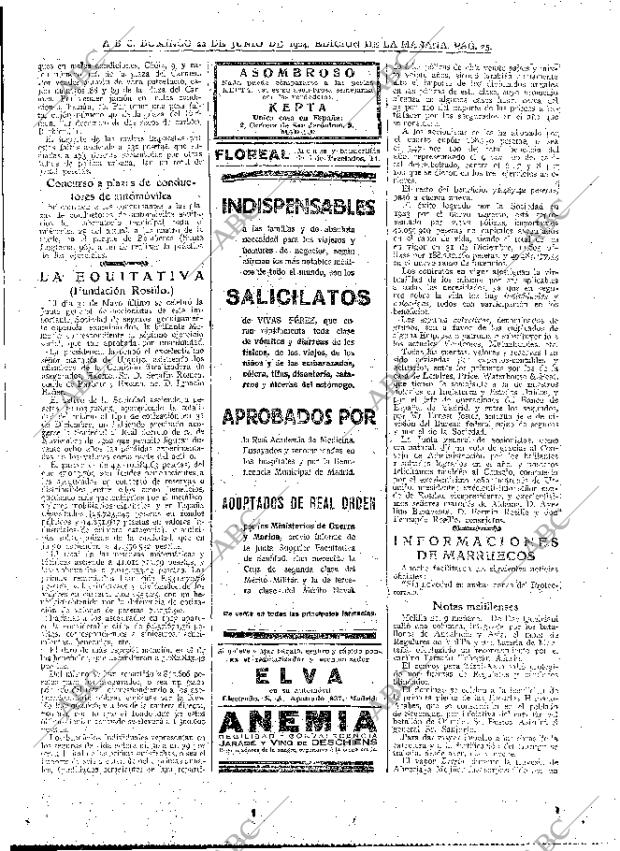 ABC MADRID 22-06-1924 página 25