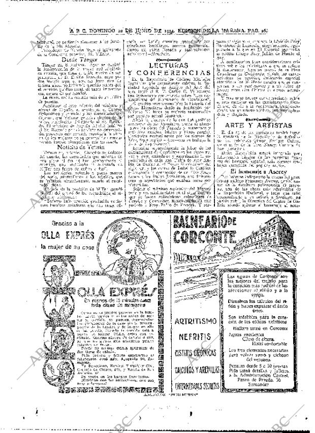 ABC MADRID 22-06-1924 página 26