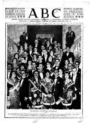 ABC MADRID 26-06-1924 página 1