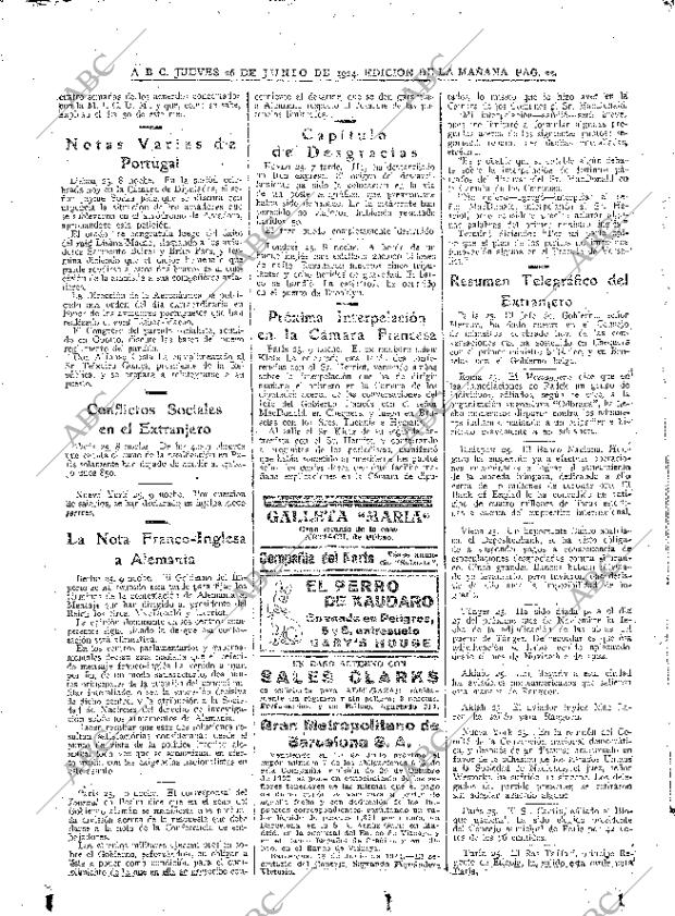 ABC MADRID 26-06-1924 página 22