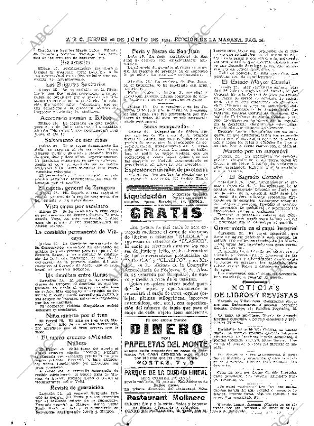 ABC MADRID 26-06-1924 página 26