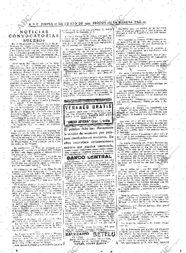 ABC MADRID 26-06-1924 página 27