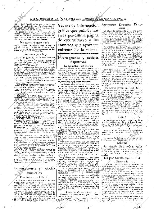 ABC MADRID 26-06-1924 página 30