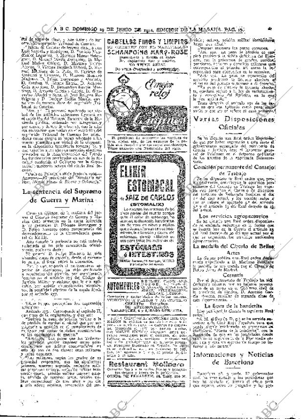 ABC MADRID 29-06-1924 página 17