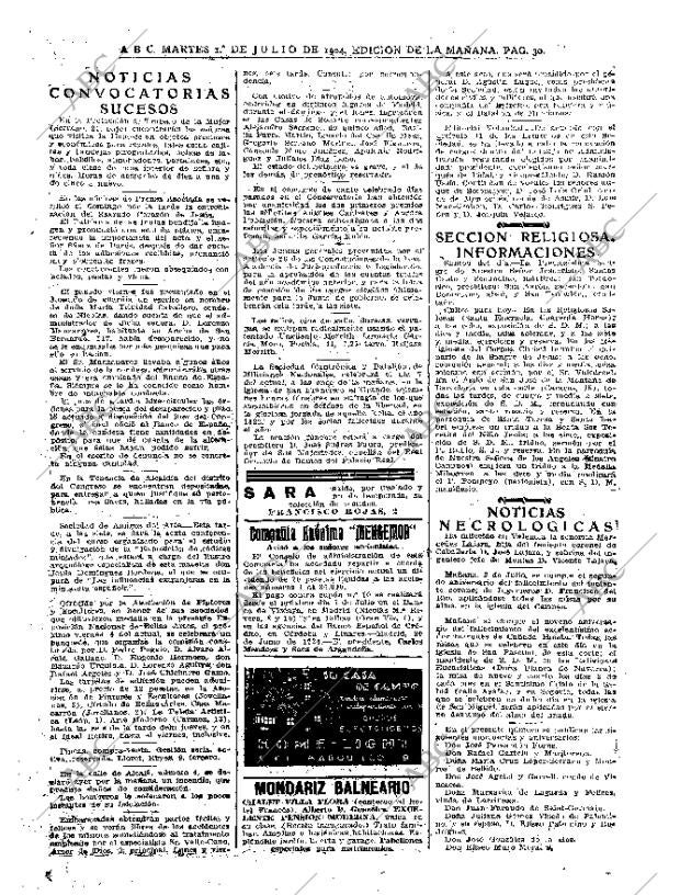 ABC MADRID 01-07-1924 página 30