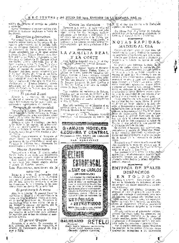 ABC MADRID 03-07-1924 página 14