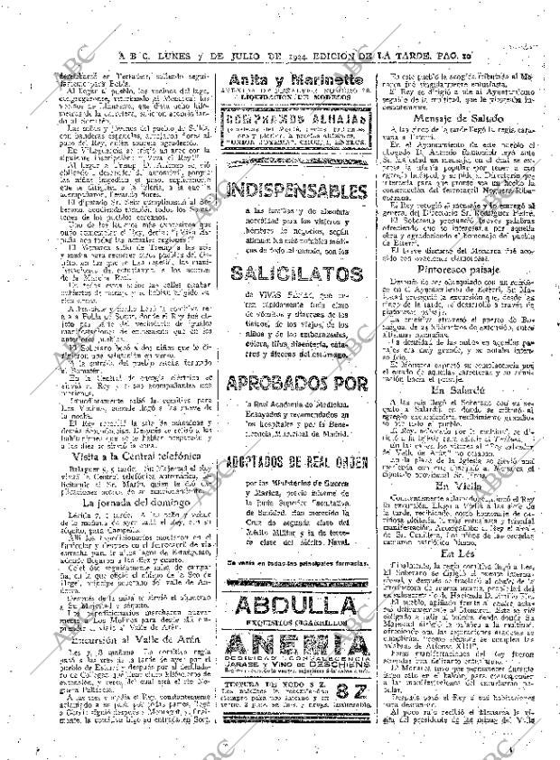ABC MADRID 07-07-1924 página 10