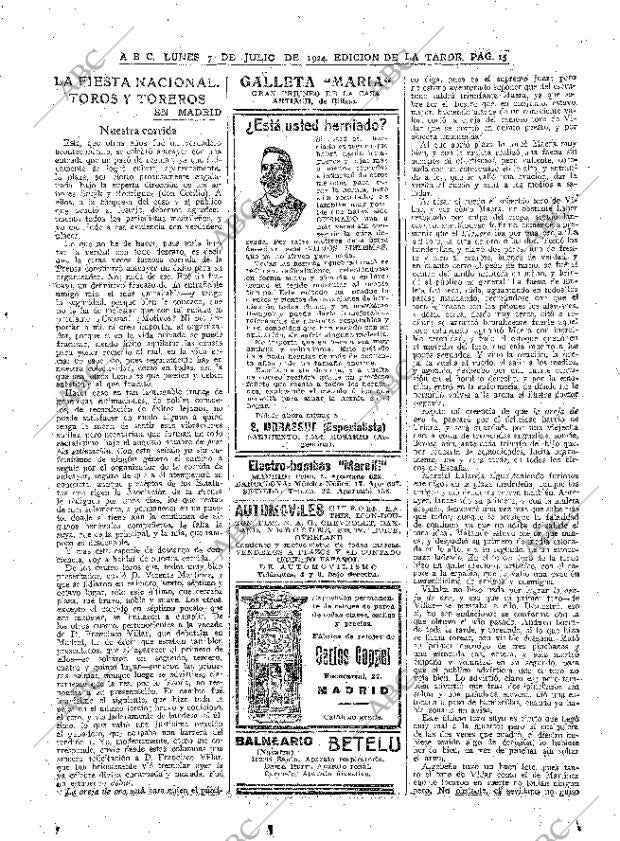 ABC MADRID 07-07-1924 página 15