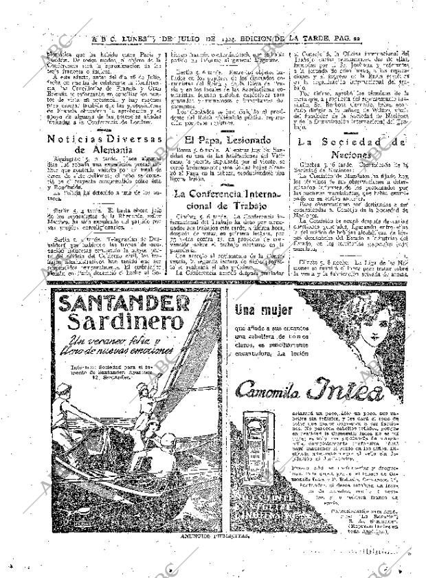 ABC MADRID 07-07-1924 página 22