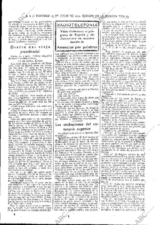 ABC MADRID 13-07-1924 página 17