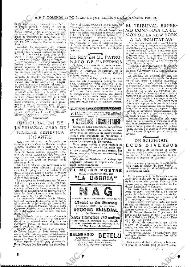 ABC MADRID 13-07-1924 página 23