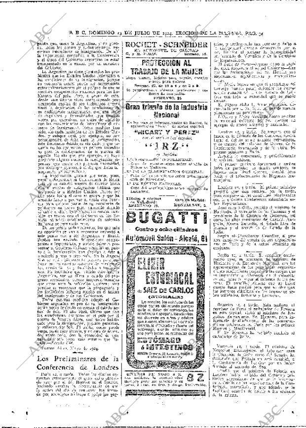 ABC MADRID 13-07-1924 página 34