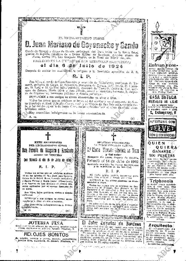 ABC MADRID 13-07-1924 página 43