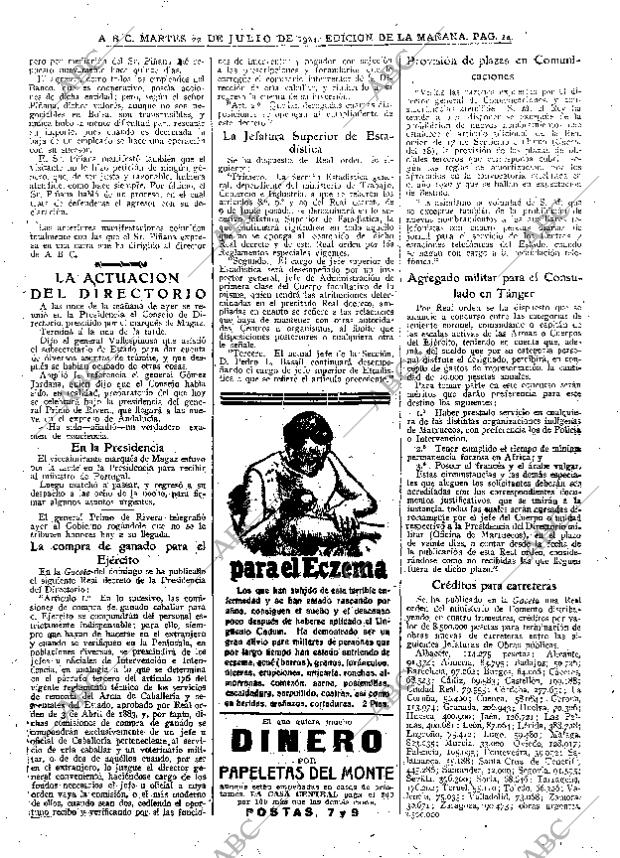 ABC MADRID 22-07-1924 página 14