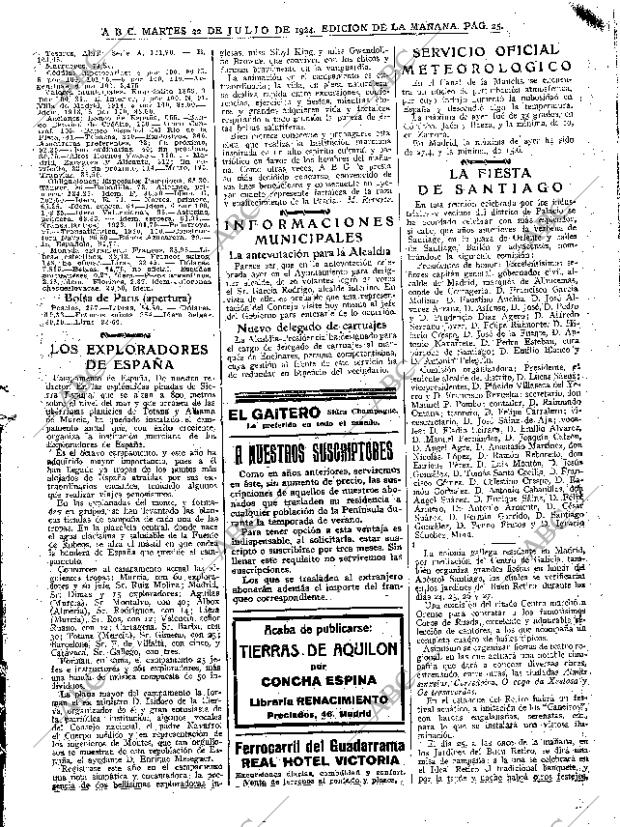 ABC MADRID 22-07-1924 página 25