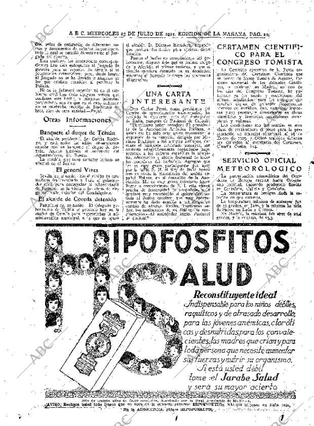 ABC MADRID 23-07-1924 página 10