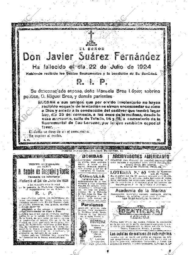 ABC MADRID 23-07-1924 página 28