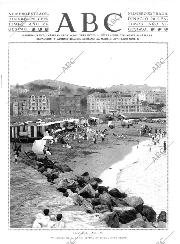ABC MADRID 27-07-1924 página 1