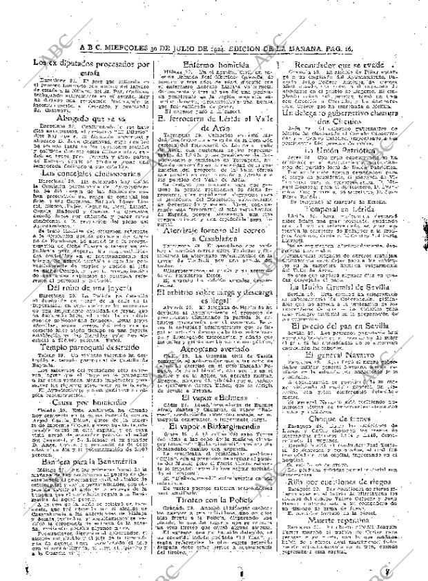 ABC MADRID 30-07-1924 página 16