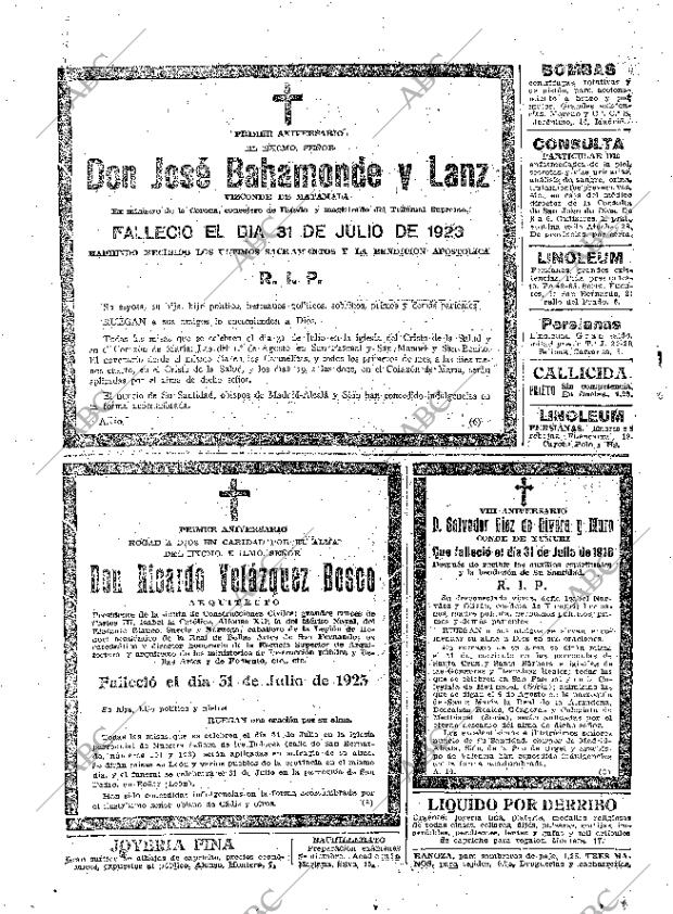 ABC MADRID 30-07-1924 página 30