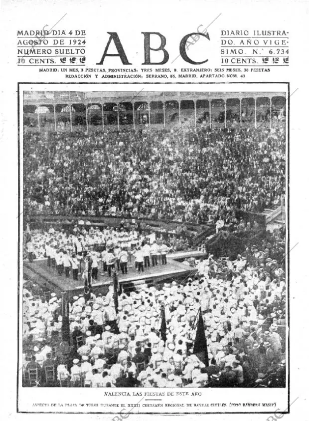 ABC MADRID 04-08-1924 página 1