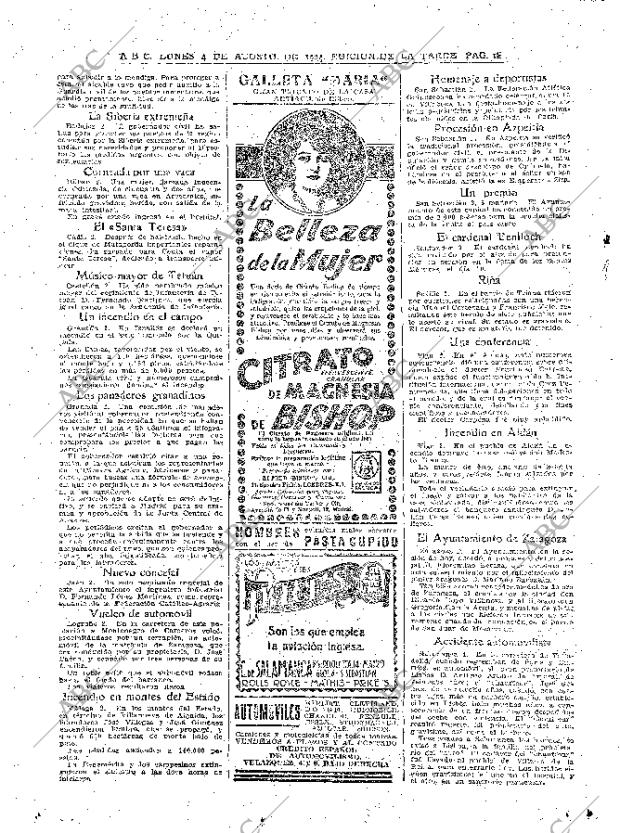 ABC MADRID 04-08-1924 página 16
