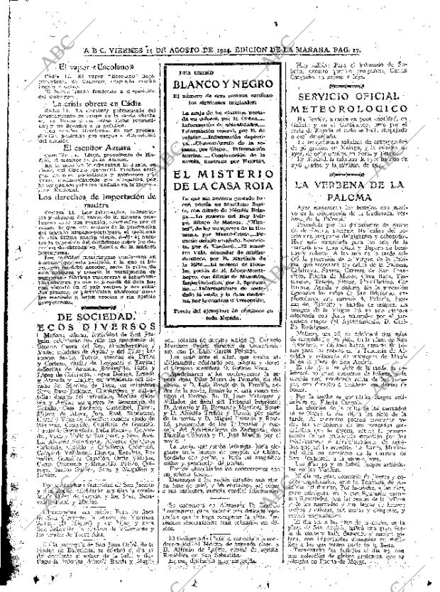 ABC MADRID 15-08-1924 página 17