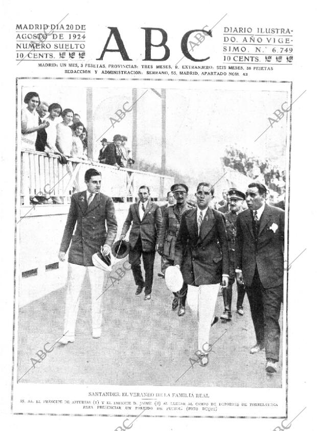 ABC MADRID 20-08-1924 página 1