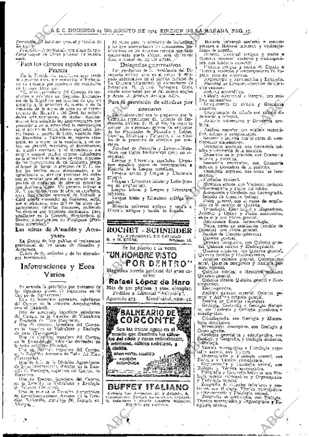 ABC MADRID 24-08-1924 página 17