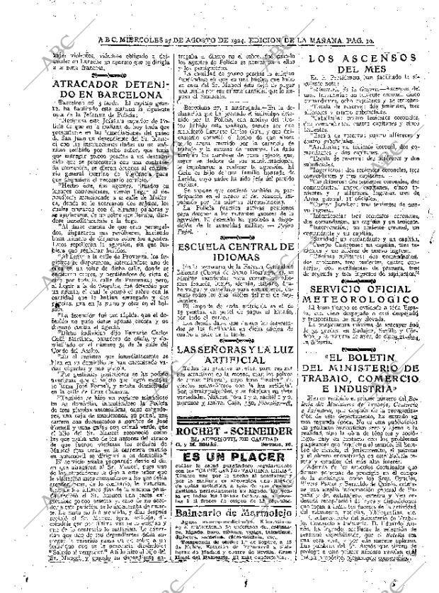 ABC MADRID 27-08-1924 página 10