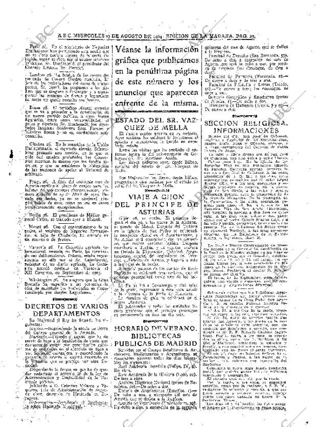 ABC MADRID 27-08-1924 página 23