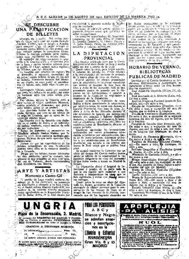 ABC MADRID 30-08-1924 página 24