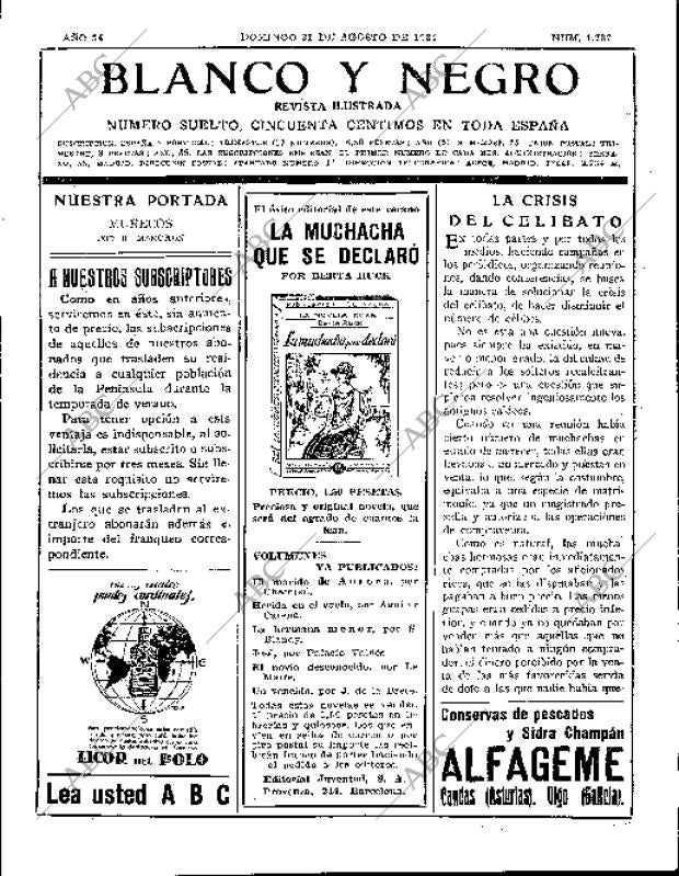 BLANCO Y NEGRO MADRID 31-08-1924 página 3