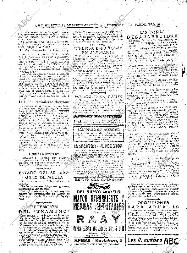 ABC MADRID 03-09-1924 página 10