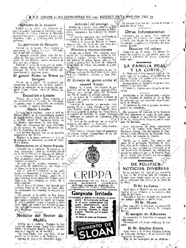 ABC MADRID 25-09-1924 página 12