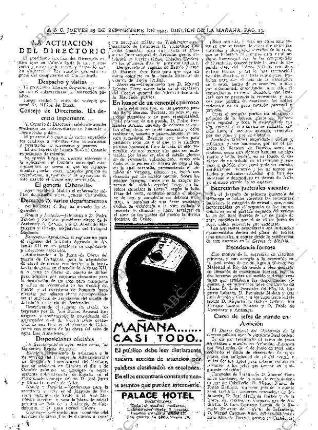 ABC MADRID 25-09-1924 página 13
