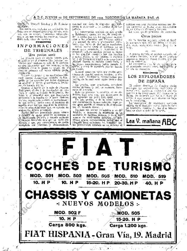 ABC MADRID 25-09-1924 página 18