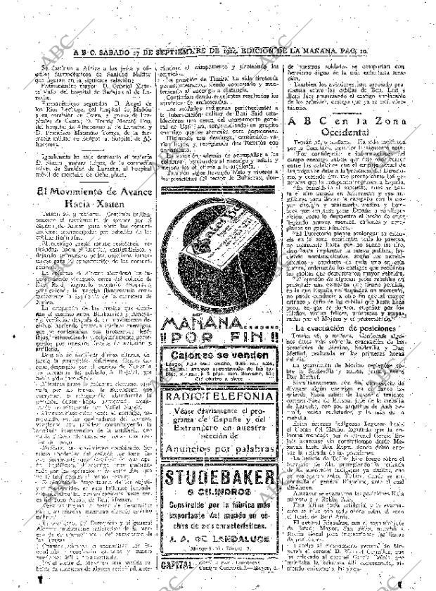 ABC MADRID 27-09-1924 página 10